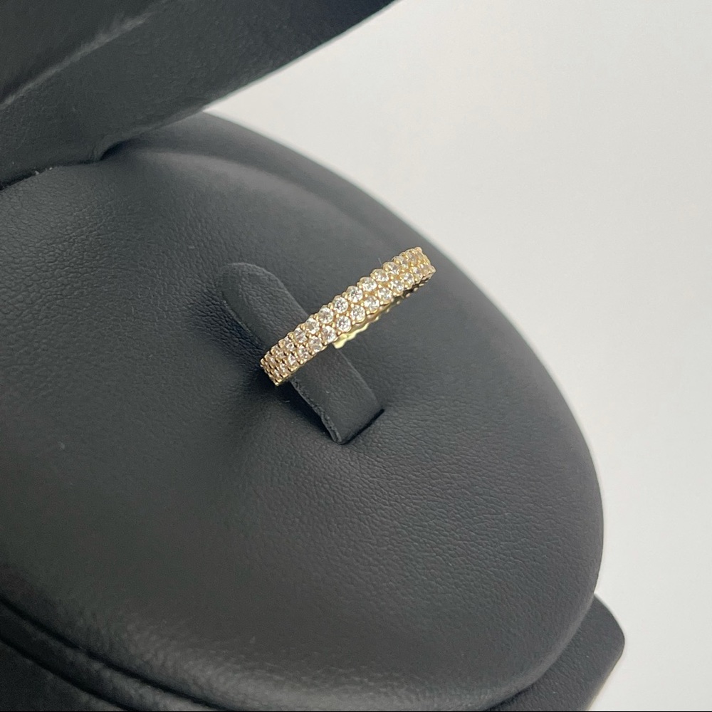 Double Row Eternity Ring